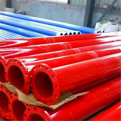 山東-內(nèi)外涂塑管應用